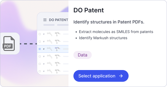 DO Patent application card